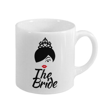 The Bride red kiss, Κουπάκι κεραμικό, για espresso 150ml