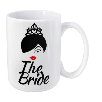The Bride red kiss, Κούπα Mega, κεραμική, 450ml