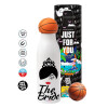 Bascetball Metal mug thermos, double wall, 550ml