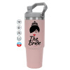 Pink color, 890ml (30oz) stainless Steel Tumbler with Handle