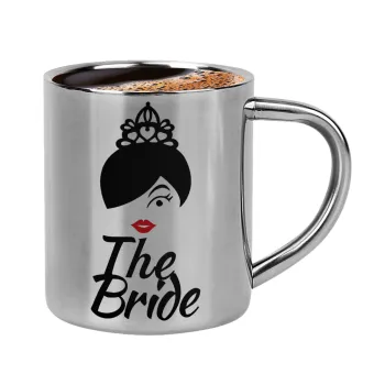 The Bride red kiss, Κουπάκι μεταλλικό διπλού τοιχώματος για espresso (220ml)
