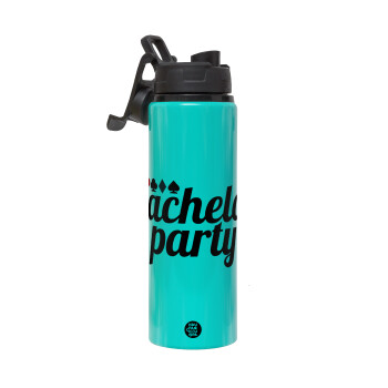 Bachelor party, Μεταλλικό παγούρι νερού με καπάκι ασφαλείας, αλουμινίου 850ml