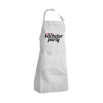 Bachelor party, Adult Chef Apron (with sliders and 2 pockets)