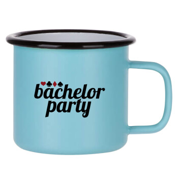 Bachelor party, Κούπα Μεταλλική εμαγιέ ΜΑΤ σιέλ 360ml