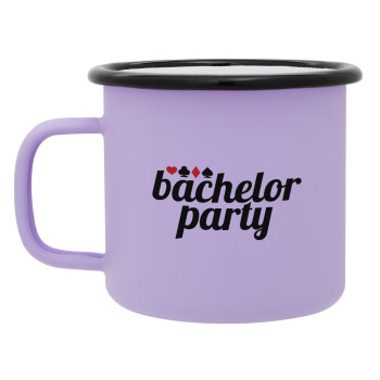 Bachelor party, Κούπα Μεταλλική εμαγιέ ΜΑΤ Light Pastel Purple 360ml