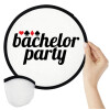 Bachelor party, Βεντάλια υφασμάτινη αναδιπλούμενη με θήκη (20cm)