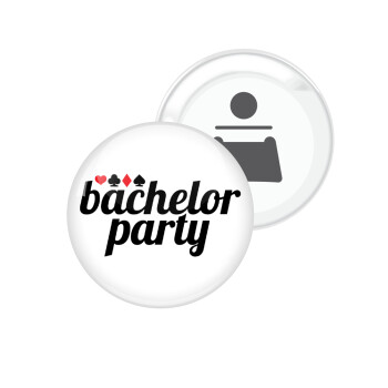 Bachelor party, Μαγνητάκι και ανοιχτήρι μπύρας στρογγυλό διάστασης 5,9cm