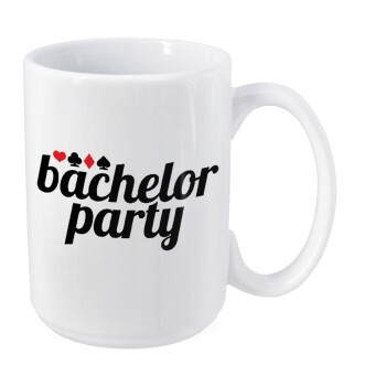 Bachelor party, Κούπα Mega, κεραμική, 450ml