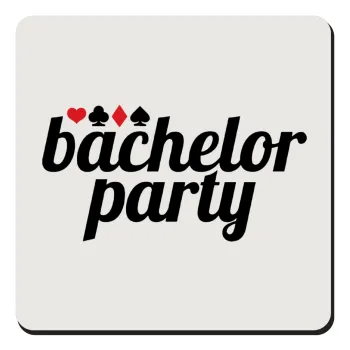 Bachelor party, Τετράγωνο μαγνητάκι ξύλινο 9x9cm