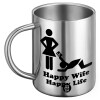 BIG Mug Stainless steel double wall (450ml)