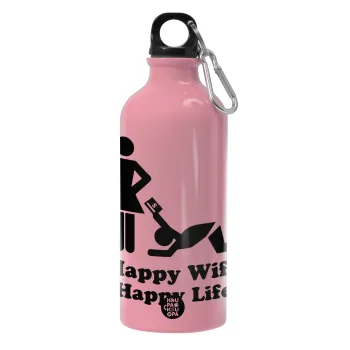 Happy Wife, Happy Life, Παγούρι νερού 600ml