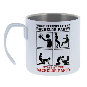What happens at the bachelor party — Κούπα Ανοξείδωτη διπλού τοιχώματος 400ml