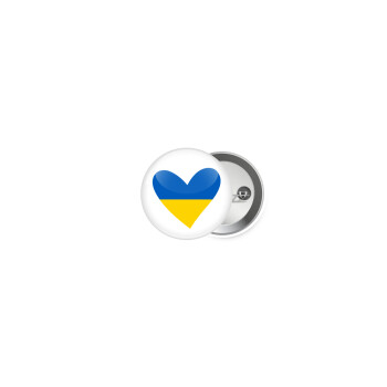 UKRAINE heart, Κονκάρδα παραμάνα 2.5cm