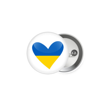 UKRAINE heart, Κονκάρδα παραμάνα 5.9cm