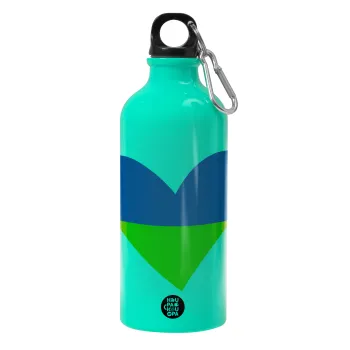 UKRAINE heart, Παγούρι νερού 600ml