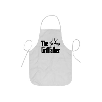 The Grillfather, Ποδιά Σεφ ολόσωμη κοντή  Παιδική (44x62cm)