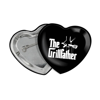 The Grillfather, Κονκάρδα παραμάνα καρδιά (57x52mm)
