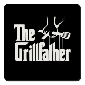 The Grillfather, Τετράγωνο μαγνητάκι ξύλινο 9x9cm