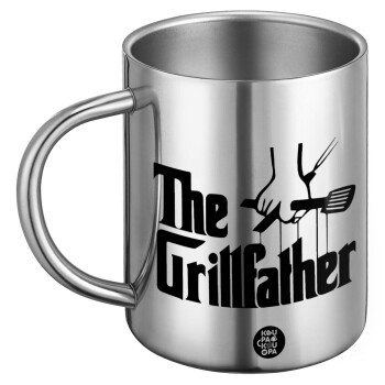 The Grillfather, BIG Mug Stainless steel double wall (450ml)