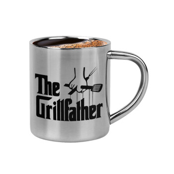 The Grillfather, Double-wall metal cup for espresso (220ml)