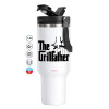 Mega Stainless steel Tumbler with lid, double wall 1,2L