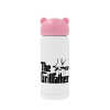 Pink stainless steel thermal flask, 320ml