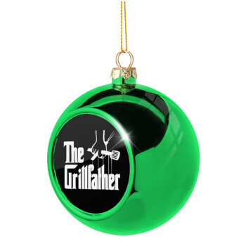The Grillfather, Χριστουγεννιάτικη μπάλα δένδρου Πράσινη 8cm