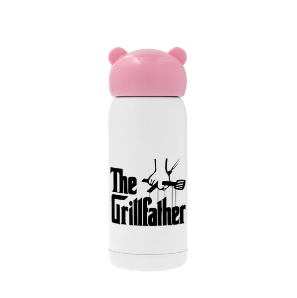 The Grillfather — Ροζ ανοξείδωτο παγούρι θερμό (Stainless steel), 320ml
