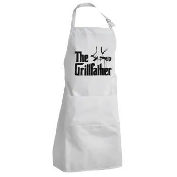 The Grillfather, Ποδιά Σεφ Ολόσωμη Ενήλικων (με ρυθμιστικά και 2 τσέπες)