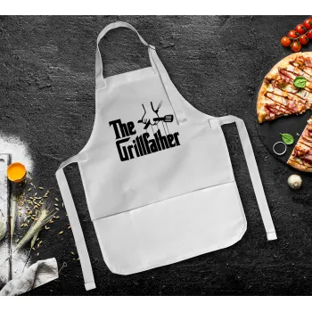 The Grillfather, Ποδιά Σεφ Ολόσωμη Παιδική (με ρυθμιστικά και 2 τσέπες)