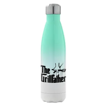 The Grillfather, Metal mug thermos Green/White (Stainless steel), double wall, 500ml