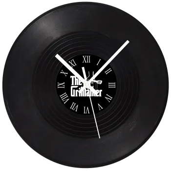 The Grillfather, Ρολόι τοίχου Βινύλιο (30cm)