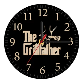 The Grillfather, Ρολόι τοίχου ξύλινο plywood (20cm)