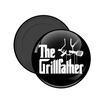 The Grillfather, Μαγνητάκι ψυγείου στρογγυλό διάστασης 5cm