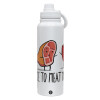 1L Stainless Steel Thermal Bottle with Phone Holder & Double Wall Insulation