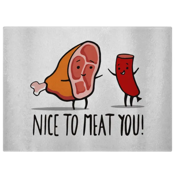 Nice to MEAT you — 1