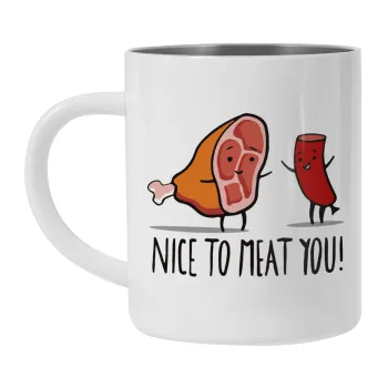 Nice to MEAT you, Κούπα Ανοξείδωτη διπλού τοιχώματος 300ml