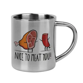 Nice to MEAT you, Κούπα Ανοξείδωτη διπλού τοιχώματος 300ml