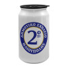 Κούπα ταξιδιού μεταλλική με καπάκι (tin-can) 500ml