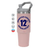 Pink color, 890ml (30oz) stainless Steel Tumbler with Handle