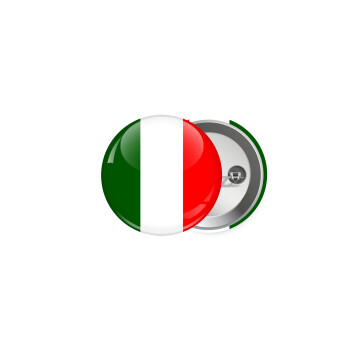 Italy flag, Κονκάρδα παραμάνα 5cm