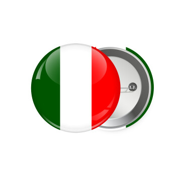 Italy flag, Κονκάρδα παραμάνα 7.5cm