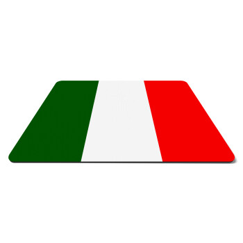 Italy flag, Mousepad rect 27x19cm