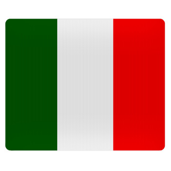 Italy flag, Mousepad rect 23x19cm