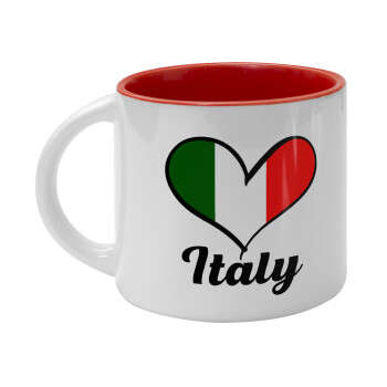 Italy flag, Κούπα κεραμική 400ml
