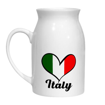 Italy flag, Κανάτα Γάλακτος, 450ml (1 τεμάχιο)