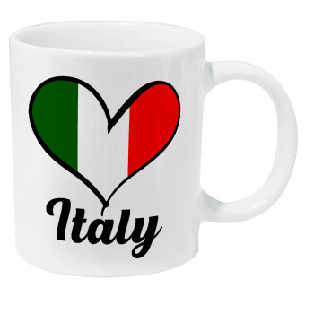Italy flag, Κούπα Giga, κεραμική, 590ml