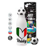 Soccer Metal mug thermos, double wall, 550ml