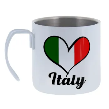 Italy flag — Κούπα Ανοξείδωτη διπλού τοιχώματος 400ml