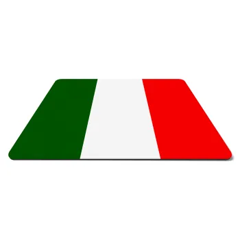 Italy flag, Mousepad ορθογώνιο 27x19cm